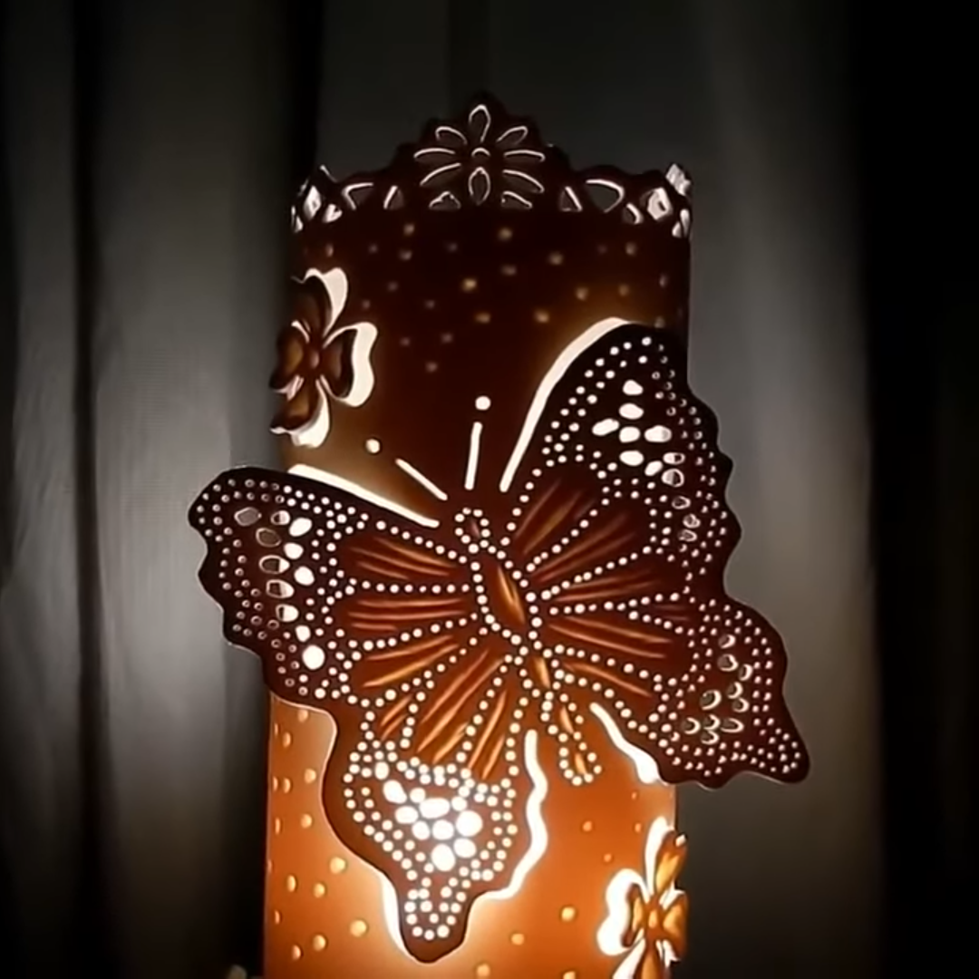 DYI Butterfly Night Lamp - 01