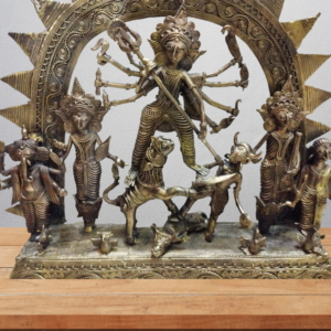 Ma Durga with family - 01
