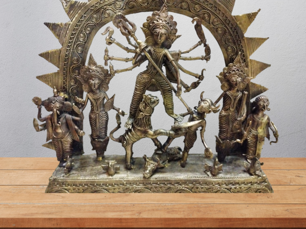 Ma Durga with Family