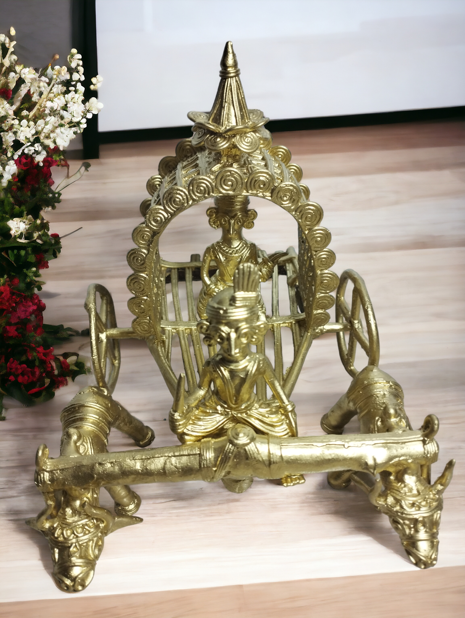 Dokra Art Bullock Cart - 01 - Image 3