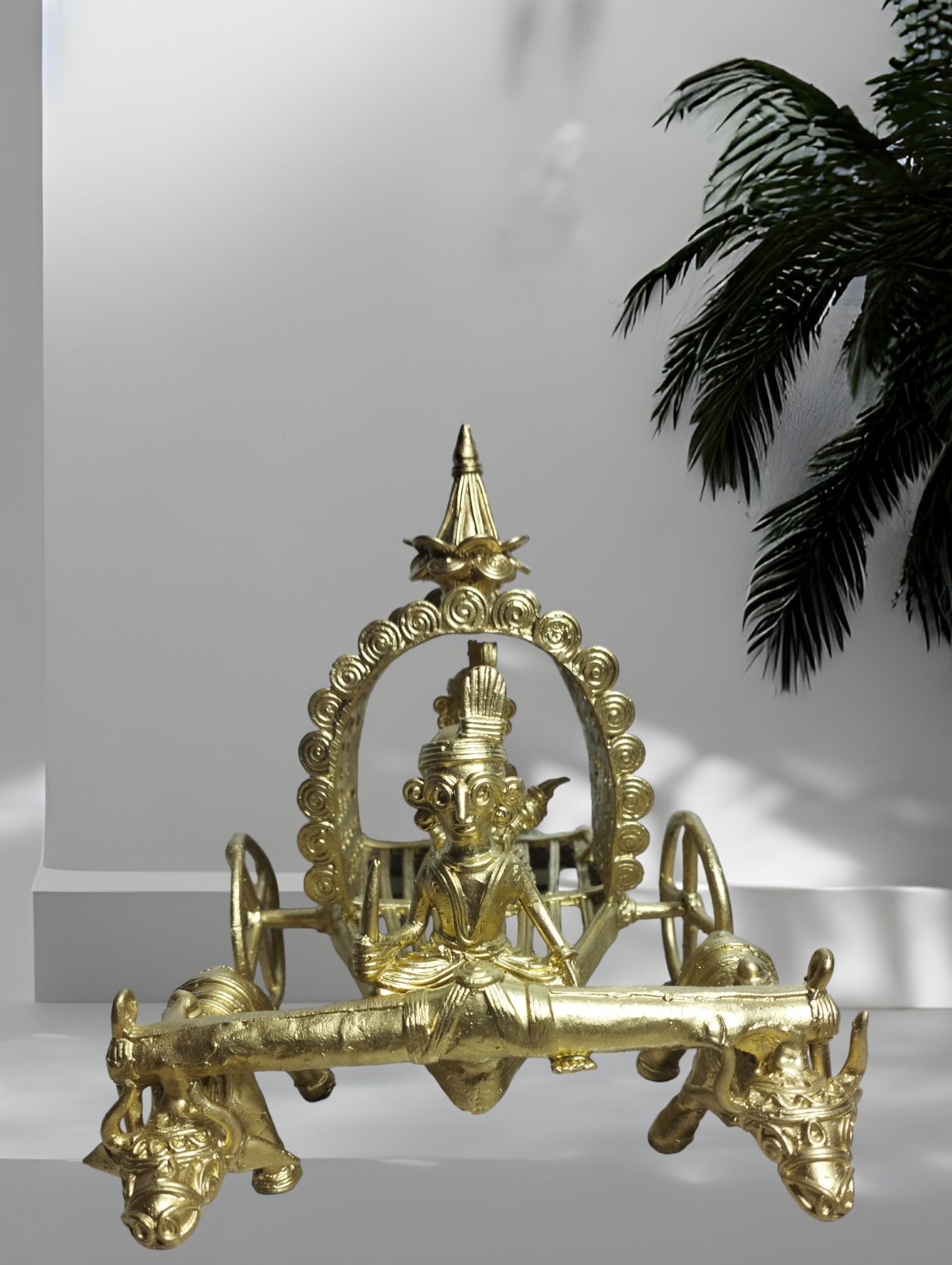Dokra Art Bullock Cart - 01 - Image 4