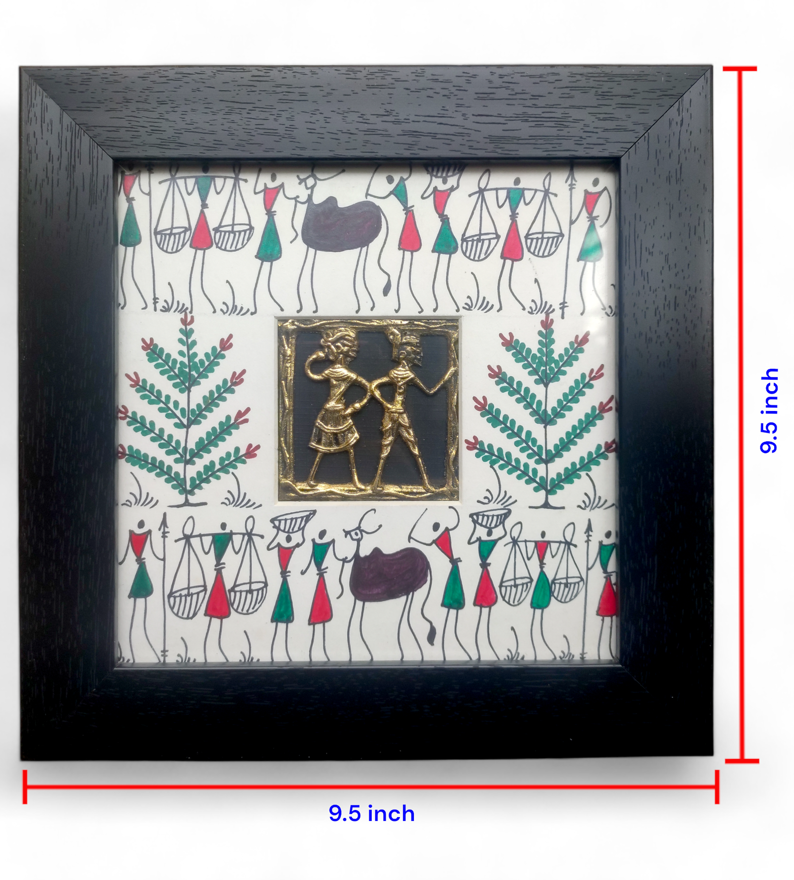 Dokra Crafted Picture Frame - 01 - Image 2